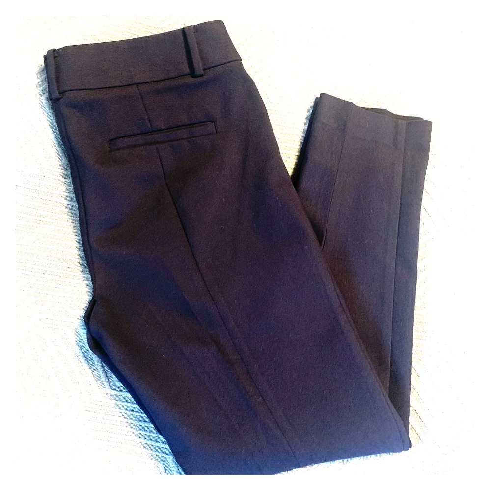 Navy Blue LOFT Marisa Skinny Pants